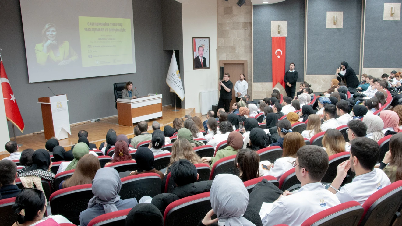 Selçuk Üniversitesinde gastronomi ve girişimcilik anlatıldı